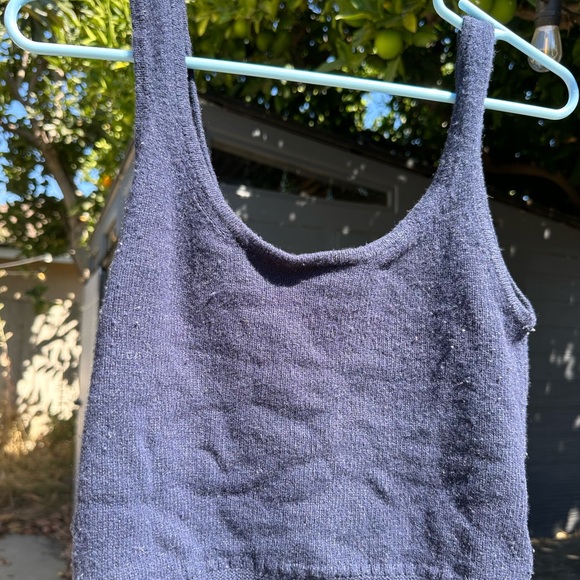 Madewell Knit Cropped Top - Picture 1 of 3
